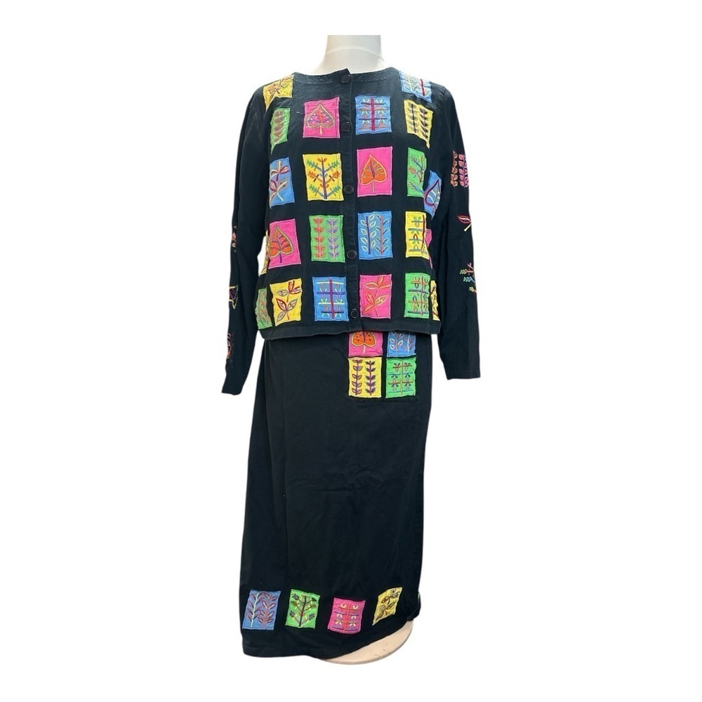90’s vintage Two-piece skirt suit